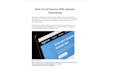 write SEO blogs and articles