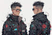 design futuristic cyberpunk characters with neon style