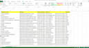 do web research and data collection into excel for you