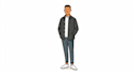 create simple cartoon portrait