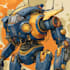 create custom mecha robot art