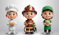 custom 3d modeling character, mascot, game, animation, cartoon
