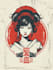 japanese t shirt illustration