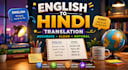 translate english to hindi and marathi
