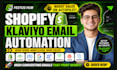 shopify klaviyo email automation flows post purchase win back browse abandonment