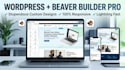 create wordpress website with beaver builder, activate beaver builder pro