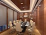 design modern office, workspace, conference room and lounge with HQ rendering