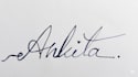write anything in beautiful and elegant cursive handwriting