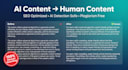 humanize your ai blog posts with SEO optimization and ai detection removal