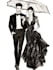 create a simple fashion illustration
