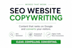 write SEO website content that converts visitors