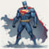 superhero character for comics