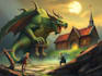 create warcraft fantasy dungeons and dragons illustration