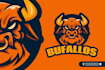 do modern high quality meaningful buffalo logo