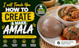 teaches you how to create make amala