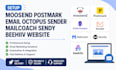 setup moosend postmark email octopus sender mailcoach sendy beehiiv website