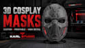 create custom 3d printable cosplay masks and helmets with high details