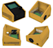 design custom pcb enclosure, snap fit  electronic casing, 3d printable box