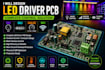 design esp32 schematic led driver pcb control with dmx dali analog wifi interfac
