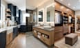 create modern kitchen cabinet bathroom vanity closet in prokitchen software