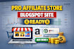 create professional amazon affiliate store