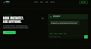 build a premium website with booking system and ai chat assistant