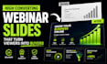 design high converting webinar slides that turn viewers into buyers