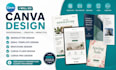 do canva newsletter design email template brochure canva fluer design canva pro
