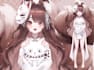do cute vtuber model, vtuber model design, live2d model, live 2d vtuber model