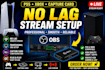 setup ps5 xbox stream with capture card no lag obs stream setup