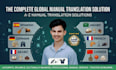 provide expert manual translation and localization in multiple languages