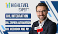 ghl integration ghl zapier automation  ghl webhook ghl api ghl automation