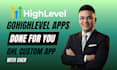build ghl custom app development ghl api integration ghl marketplace apps