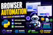 create custom python automation scripts and bots