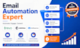 create brevo mailchimp getresponse email automation campaigns and template