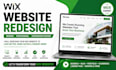 redesign, revamp, update and customize your wix website