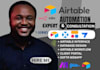 be your appsheet developer airtable xano softr client portal airtable crm n8n