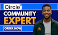 setup circle so online community setup circle so online course circle so website