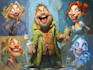 draw big head cartoon caricature in 24 hours