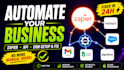 setup and fix zapier automation workflows API and CRM integration