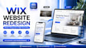 redesign wix website, create wix studio site and optimize wix SEO