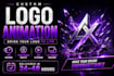create a professional logo animation for your brand