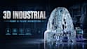 create 3d industrial mechanical and fluid simulation animation