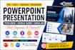 fix edit design redesign real estate sale business presentation,pitch deck slide
