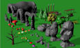 create stylized low poly game ready assets and props for your game