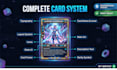 design professional trading card game tcg templates, frames and mockups