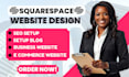 build squarespace website redesign design squarespace edit squarespace website