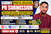 submit press release PR submission press release distribution on trusted PR site
