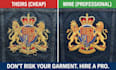 do professional custom embroidery digitizing, image logo to dst, pes, jef, vp3