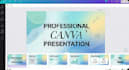 design professional canva presentations